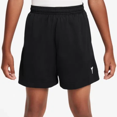 Nike Kids' Boys  Kobe Dri-fit Fundamental Shorts In White/black