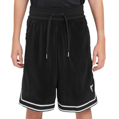 Nike Kids' Boys  Kobe Pleated Basketball Shorts In Black/white