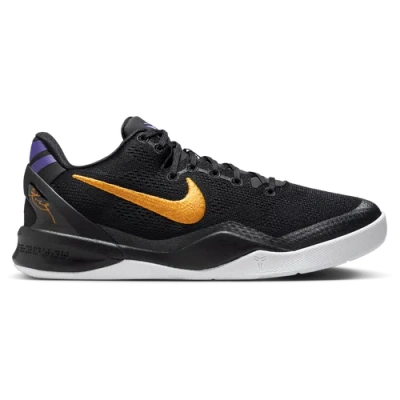 Nike Kids' Boys  Kobe Viii In Black/gold/purple