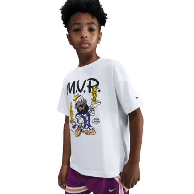 Nike Kids' Boys   Lebron Air Max 90 Graphic T-shirt In White