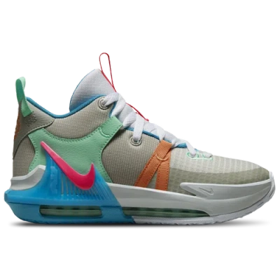 Nike Kids' Boys  Lebron Witness Vii In Hyper Pink/cobblestone/grey Fog