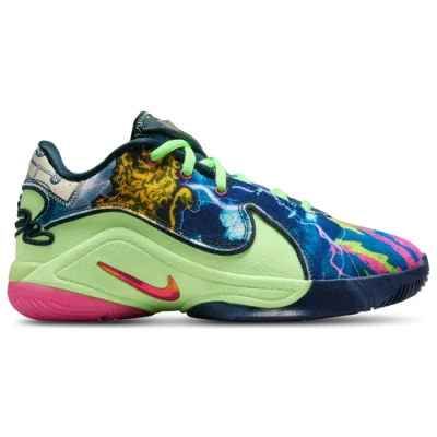 Nike Kids' Boys  Lebron Xxii In Blustery/fireberry/ghost Green