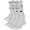 Nike Little Boys 6-pk. Performance Crew Socks In White/black