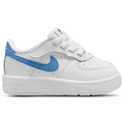 Nike Kids' Boys   Air Force 1 Low Easyon In White/blue Beyond