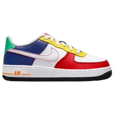 Nike Air Force 1 '07 Lv8 University Red/white Fn6840-657 Men's In University Red/white/deep Royal Blue