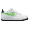 Nike Boys  Air Force 1 Low In White/black/green Strike