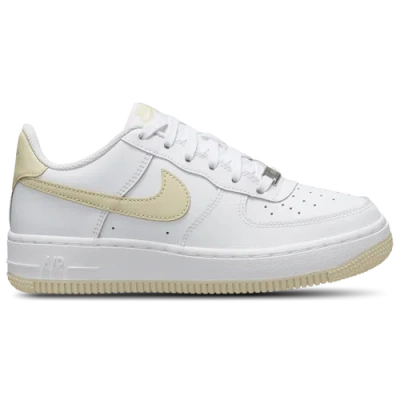 Nike Kids' Boys   Air Force 1 Low In White/light Khaki