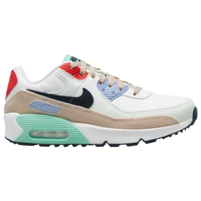 Nike Kids' Boys  Air Max 90 Ltr Se In Sanddrift/obsidian/white