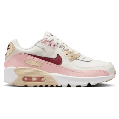 Nike Kids' Boys   Air Max 90 In Phantom/dark Team Red/echo Pink