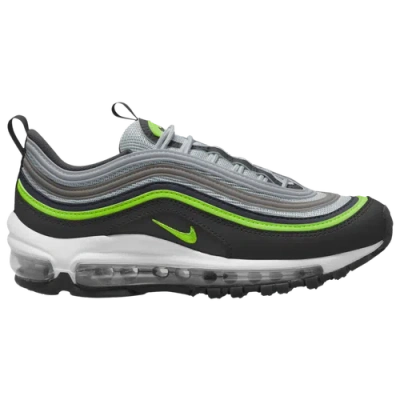 Nike Kids' Boys   Air Max 97 In Black/pure Platinum/volt