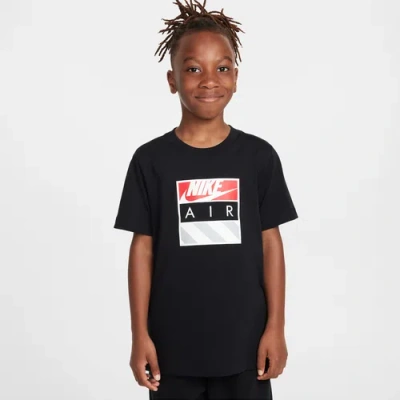Nike Kids' Boys   Air T-shirt In Black