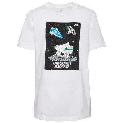 Nike Kids' Boys   Anti Gravity T-shirt In White/white
