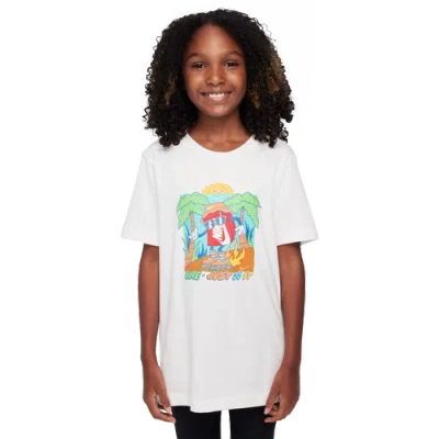 Nike Kids' Boys   Boxy 3 T-shirt In White