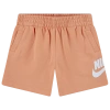 Nike Boys   Club Ft Hbr Shorts In Apricot Agate/white