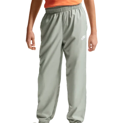 Nike Kids' Boys   Club Woven Lbr Joggers In Green