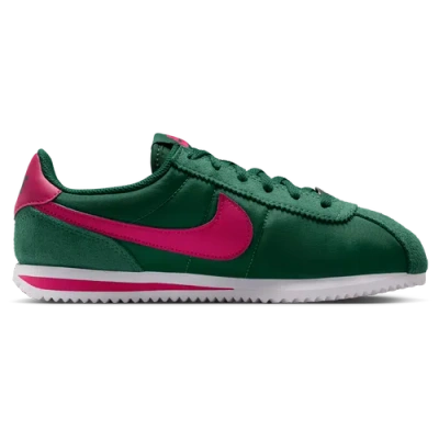 Nike Kids' Boys  Cortez Txt In Gorge Green/wild Cherry/white