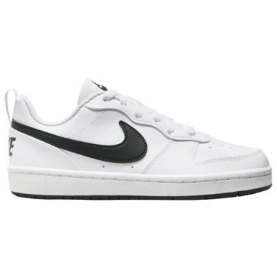 Nike Kids' Boys   Court Borough Low Recraft In White/black
