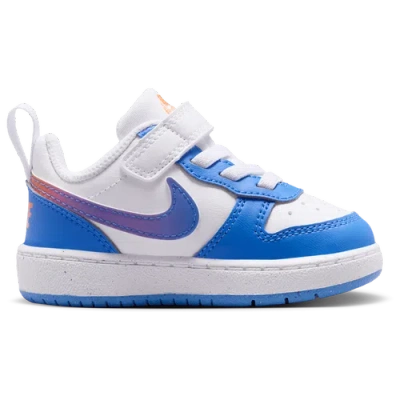 Nike Kids' Boys  Court Borough Low In Bright Violet/white/blue Crystal