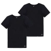 Nike Boys   Crew Undershirt 2 Pack In Black