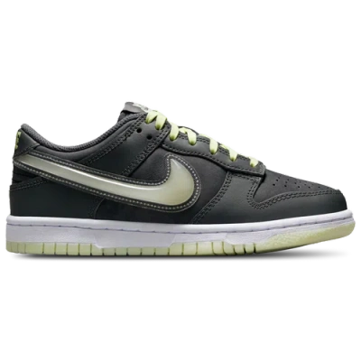 Nike Kids' Boys   Dunk Low Gl In Iron Grey/cool Grey/lime Ice