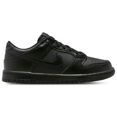 Nike Kids' Boys   Dunk Low N In Black