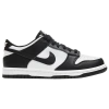 Nike Big Kids Black & White Dunk Low Sneakers In White/black