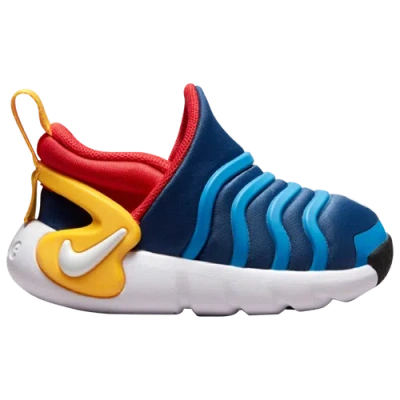 Nike Kids' Boys   Dynamo Go Flyease In Mystic Navy/light Photo Blue/university Gold