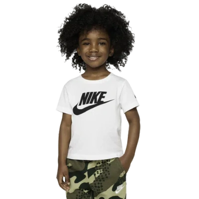 Nike Kids' Boys   Futura Evergreen T-shirt In White