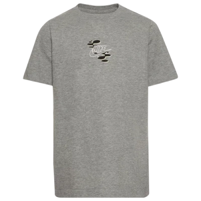 Nike Kids' Boys   Graphic T-shirt In Grey/red