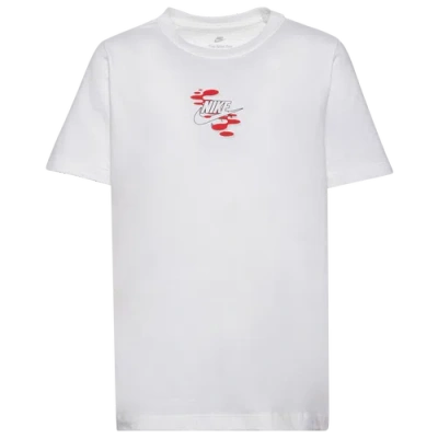 Nike Kids' Boys   Graphic T-shirt In White/red