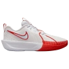 Nike G. T. Cut 3 Basketball Shoes In Grey/summit White/picante Red