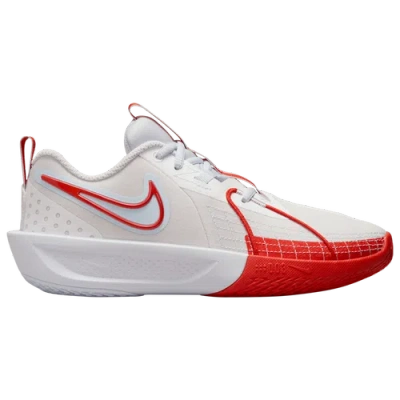 Nike Kids' Boys  G.t. Cut 3 In Grey/summit White/picante Red