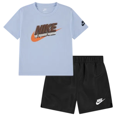 Nike Kids' Boys   Ice Cream Short Set In Blue