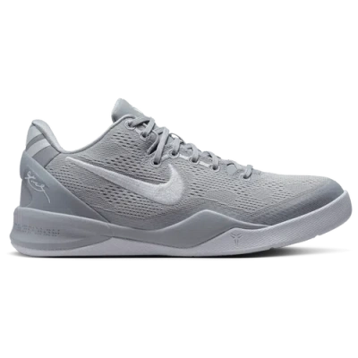 Nike Kids' Boys  Kobe Viii In White/grey