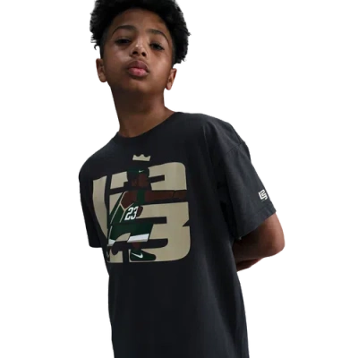 Nike Kids' Boys   Lebron Air Max 90 Graphic T-shirt In Black