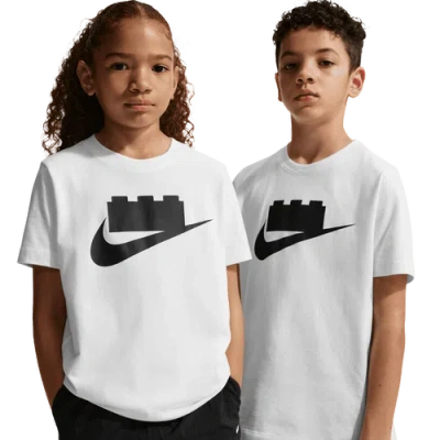 Nike Kids' Boys   Lego Color Logo T-shirt In White