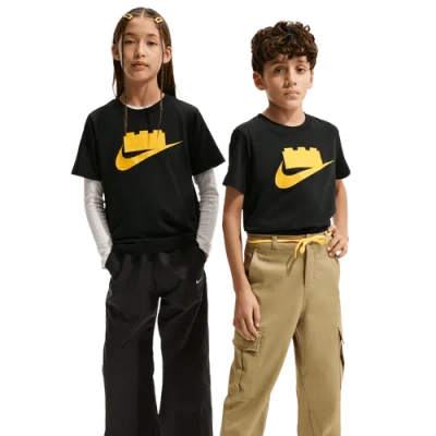 Nike Kids' Boys   Lego Color Logo T-shirt In Black
