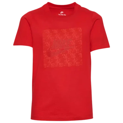 Nike Mens  Monogram T-shirt In Red/red