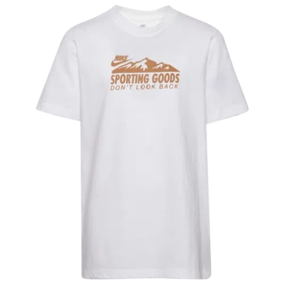 Nike Kids' Boys   Neutrals T-shirts In White