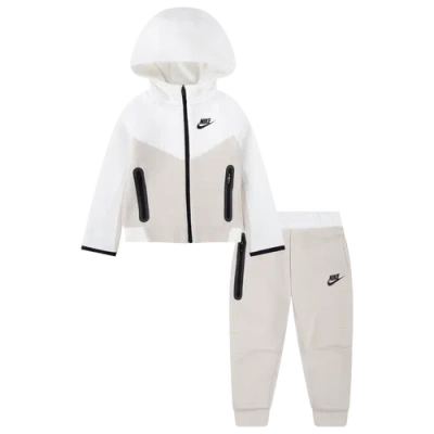 Nike Kids' Boys   Nkn Tech Fleece Set In Black/light Orewood