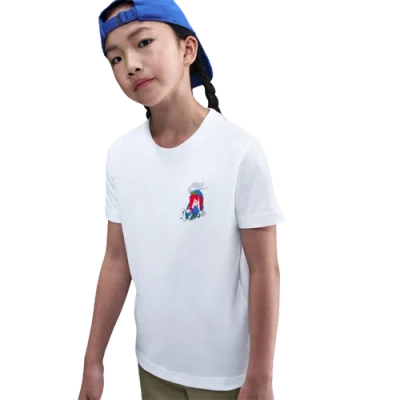 Nike Kids' Boys   Nsw Boxy Smith Tee In White