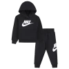Nike Boys  Nsw Club Fleece Set In Black/black