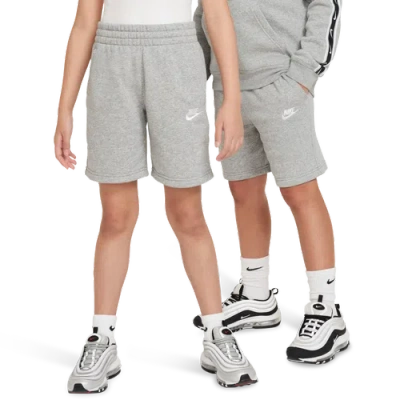 Nike Kids' Boys   Nsw Club Fleece Shorts In Gray