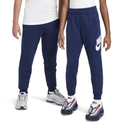 Nike Kids' Boys   Nsw Club Hbr Fleece Joggers In Blue