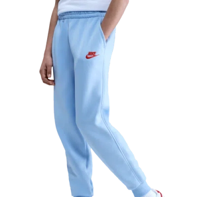 Nike Kids' Boys   Nsw Club Lbr Fleece Joggers In Blue