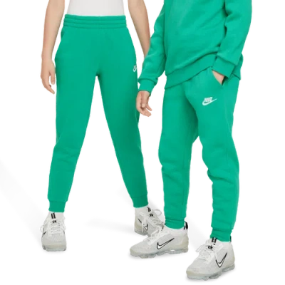 Nike Kids' Boys   Nsw Club Lbr Fleece Joggers In Green