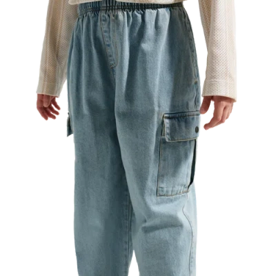 Nike Kids' Boys   Nsw Denim Cargo Pant In Blue