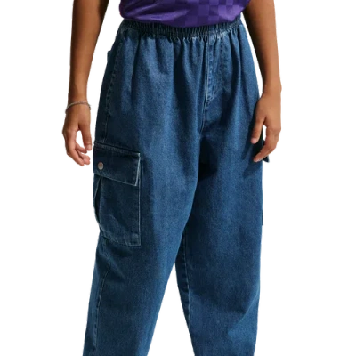 Nike Kids' Boys   Nsw Denim Cargo Pant In Blue