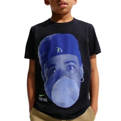 Nike Kids' Boys   Nsw Embroidered Futura T-shirt In Black