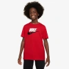 Nike Boys   Nsw Futura Hbr T-shirt In University Red/white